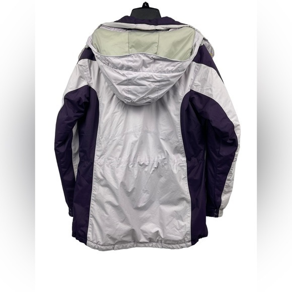 Columbia Full Zip Hooded Coat in Purple Size Small Women's - Picture 4 of 9